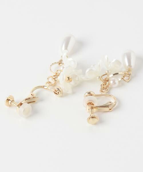SMELLY / スメリー ピアス・イヤリング | ドロップパールフラワーイヤリング | 詳細6