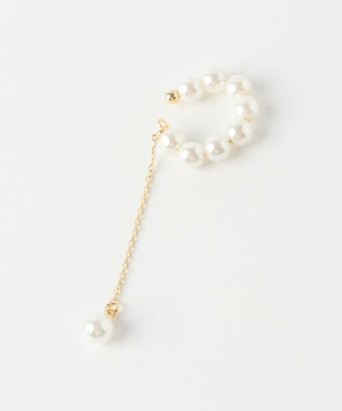 SMELLY / スメリー ピアス・イヤリング | パールチェーンイヤカフ | 詳細4