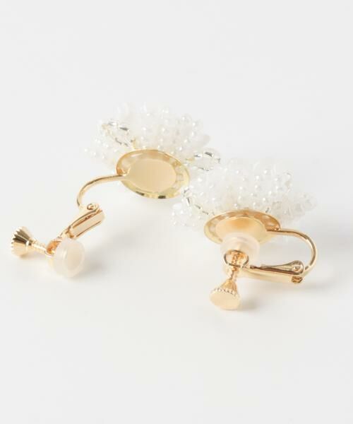 SMELLY / スメリー ピアス・イヤリング | フラワービーズボリュームイヤリング | 詳細8