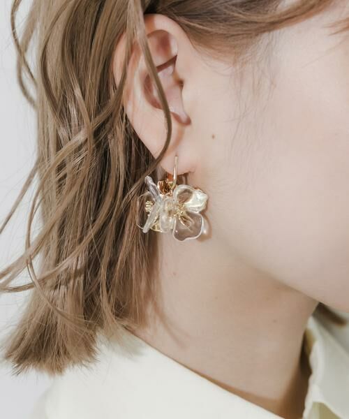 SMELLY / スメリー ピアス・イヤリング | ミックスフラワーイヤリング | 詳細1