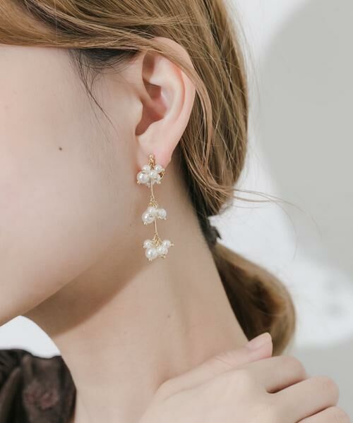 SMELLY / スメリー ピアス・イヤリング | シャワーパールイヤリング | 詳細4