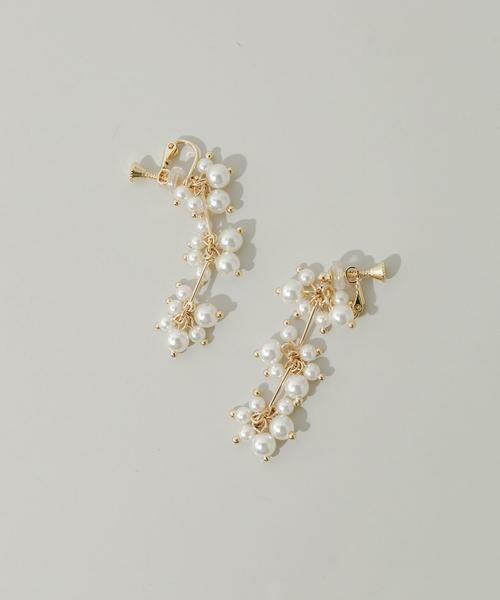 SMELLY / スメリー ピアス・イヤリング | シャワーパールイヤリング（ゴールド系その他）