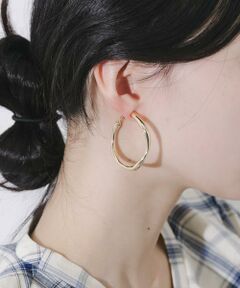 SMELLY / スメリー ピアス・イヤリング | ニュアンスメタルビッグフープイヤリング