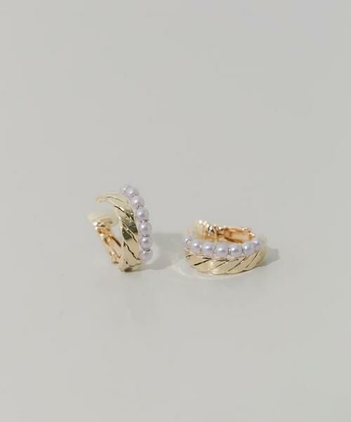 SMELLY / スメリー ピアス・イヤリング | パールラインイヤリング | 詳細1