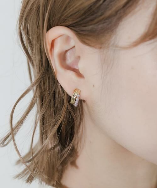 SMELLY / スメリー ピアス・イヤリング | パールラインイヤリング | 詳細4