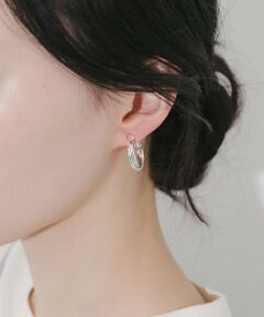 SMELLY / スメリー ピアス・イヤリング | ダブルラインフープイヤリング