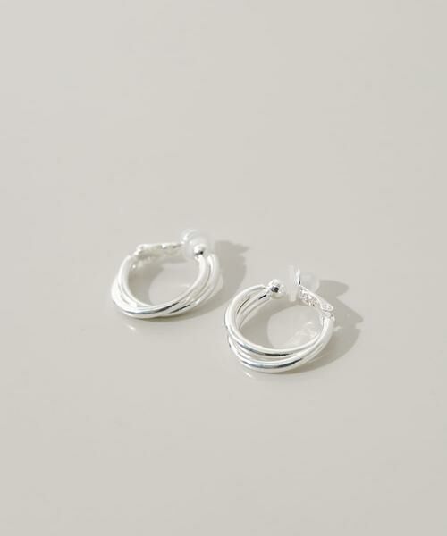 SMELLY / スメリー ピアス・イヤリング | ダブルラインフープイヤリング | 詳細10