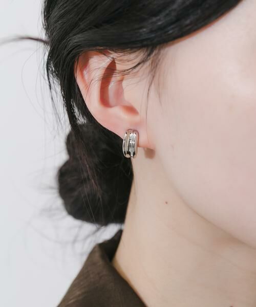 SMELLY / スメリー ピアス・イヤリング | メタルカーブラインイヤリング | 詳細8