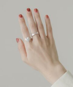 SMELLY / スメリー リング | ハートコンチョ2セットリング