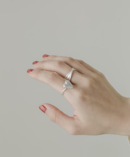 SMELLY / スメリー リング | ハートコンチョ2セットリング | 詳細1