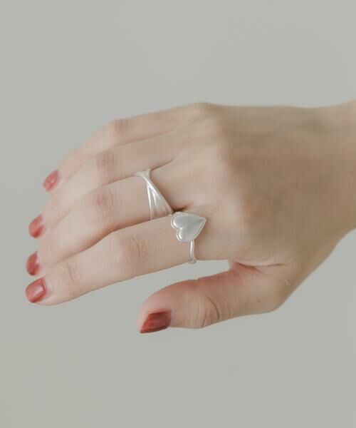 SMELLY / スメリー リング | ハートコンチョ2セットリング | 詳細2