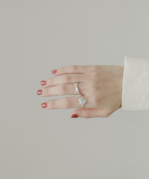 SMELLY / スメリー リング | ハートコンチョ2セットリング | 詳細3