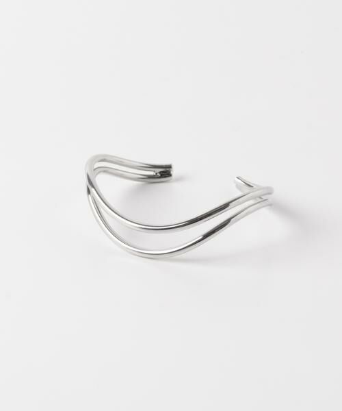 SMELLY / スメリー ブレスレット・バングル | ダブルラインウェーブバングル | 詳細3