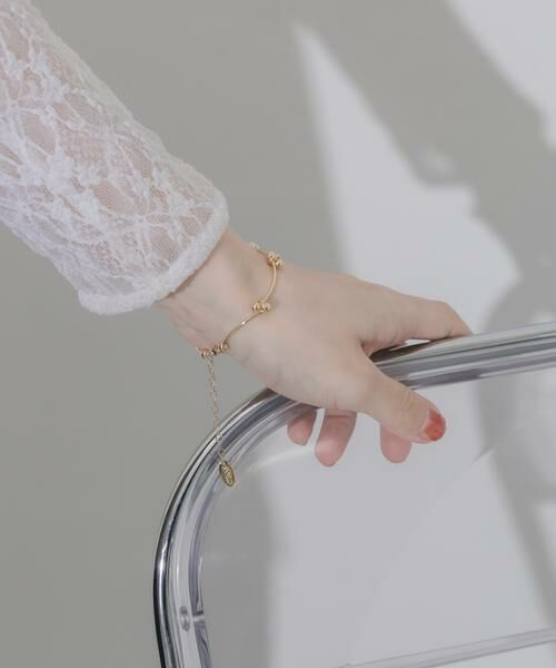 SMELLY / スメリー ブレスレット・バングル | メタルバーラインブレスレット | 詳細1