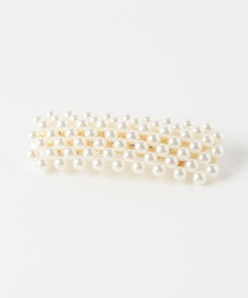 SMELLY / スメリー カチューシャ・カチューム・その他 | パールワイドバレッタ | 詳細6