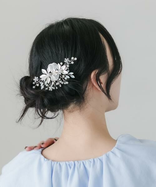 SMELLY / スメリー カチューシャ・カチューム・その他 | メタルリーフモチーフヘアクリップ | 詳細3