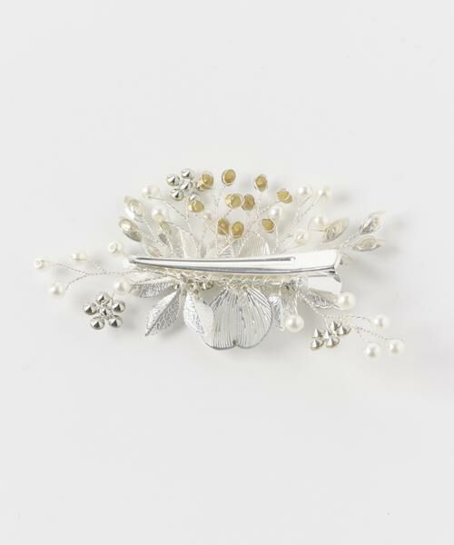 SMELLY / スメリー カチューシャ・カチューム・その他 | メタルリーフモチーフヘアクリップ | 詳細6