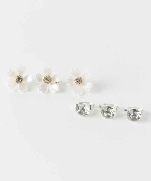 SMELLY / スメリー カチューシャ・カチューム・その他 | フラワビジューセットヘアクリップ | 詳細5