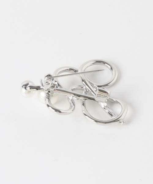 SMELLY / スメリー ブローチ・コサージュ | メタルラインポイントパールブローチ | 詳細4