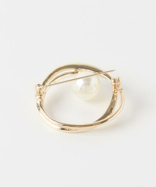 SMELLY / スメリー ブローチ・コサージュ | ニュアンスサークルポイントパールブローチ | 詳細3