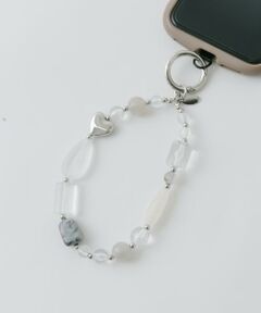 SMELLY / スメリー キーホルダー・ストラップ | クリアビーズモチーフキーチェーン