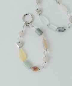 SMELLY / スメリー キーホルダー・ストラップ | クリアビーズモチーフキーチェーン