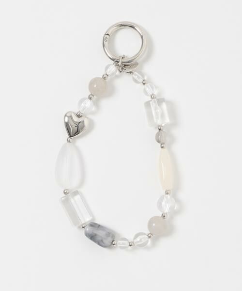 SMELLY / スメリー キーホルダー・ストラップ | クリアビーズモチーフキーチェーン | 詳細3
