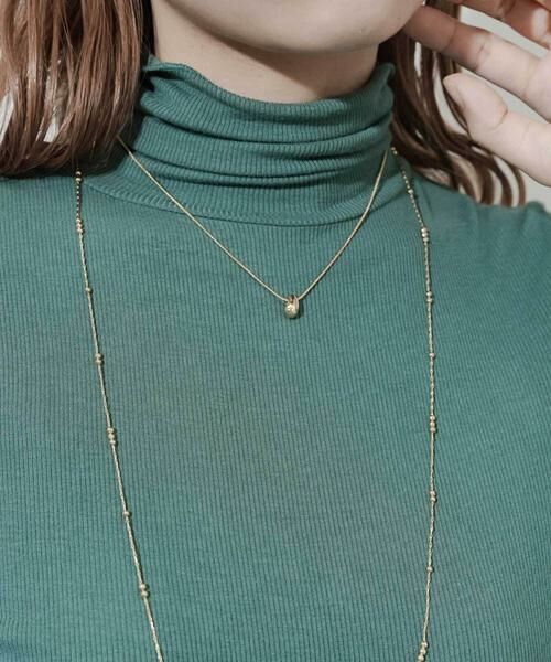 SMELLY / スメリー ネックレス・ペンダント・チョーカー | ボールスネークチェーン2セットネックレス | 詳細1