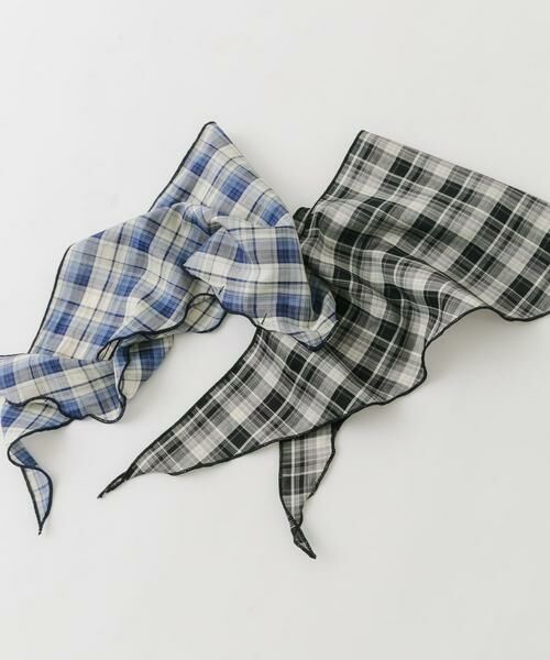 SMELLY / スメリー バンダナ・スカーフ | チェックサンカクスカーフ | 詳細8