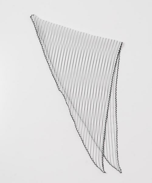 SMELLY / スメリー バンダナ・スカーフ | ストライプサンカクスカーフ | 詳細13