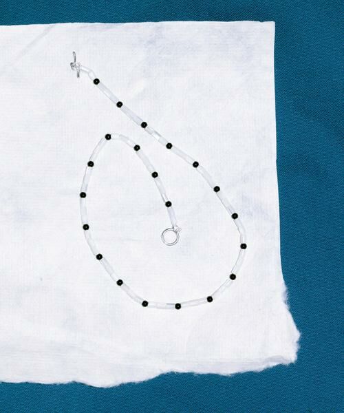 SMELLY / スメリー ネックレス・ペンダント・チョーカー | SMELLY so’　shell onyx necklace（ホワイト系その他）