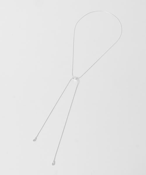 SMELLY / スメリー ネックレス・ペンダント・チョーカー | SMELLY so’　shell motif loop necklace | 詳細4