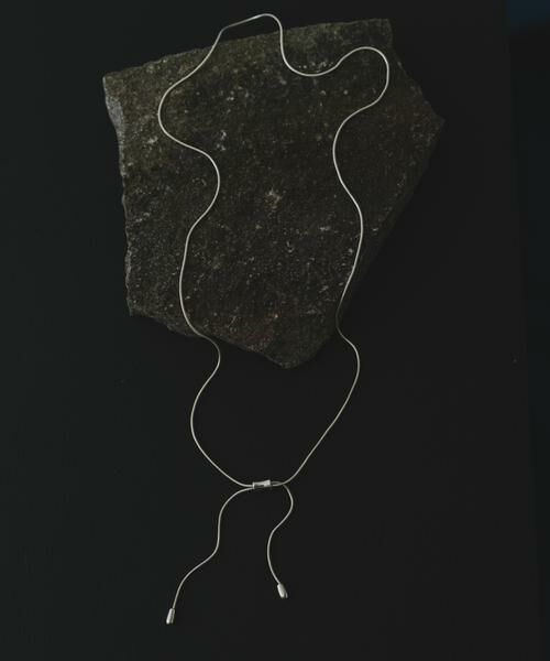 SMELLY / スメリー ネックレス・ペンダント・チョーカー | SMELLY so’　shell motif loop necklace（シルバー）