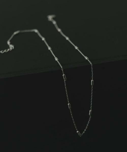 SMELLY / スメリー ネックレス・ペンダント・チョーカー | SMELLY so’　station chain necklace（シルバー）
