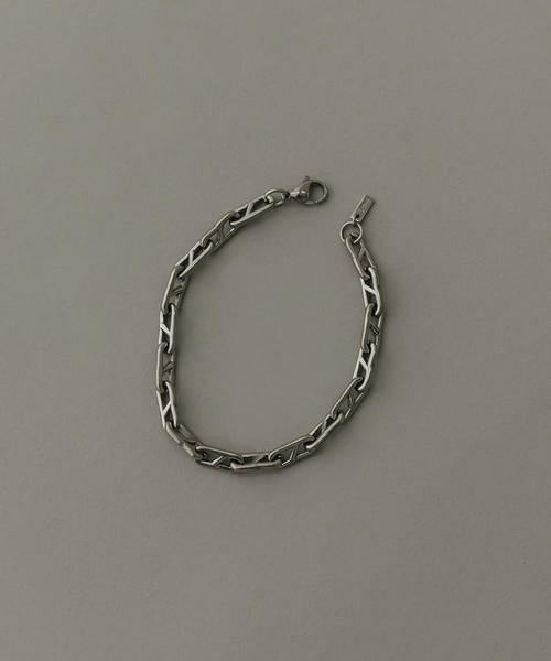 SMELLY / スメリー ブレスレット・バングル | ステンレスナローデザインチェーンブレスレット（シルバー）