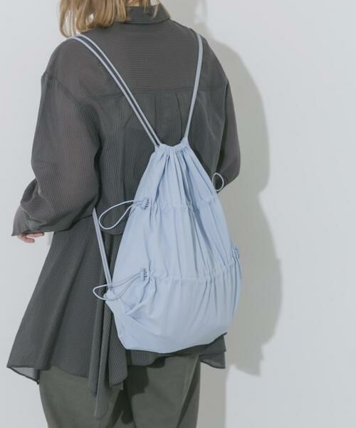 SMELLY / スメリー リュック・バックパック | ドロストギャザーナップサック | 詳細3