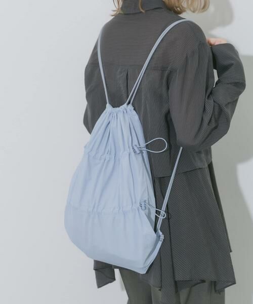 SMELLY / スメリー リュック・バックパック | ドロストギャザーナップサック | 詳細4