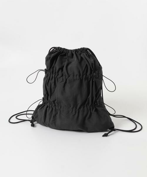 SMELLY / スメリー リュック・バックパック | ドロストギャザーナップサック | 詳細13