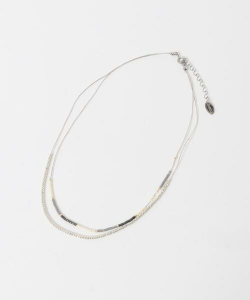 SMELLY / スメリー ネックレス・ペンダント・チョーカー | ミックスビーズレイヤードネックレス | 詳細6