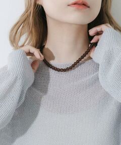 SMELLY / スメリー ネックレス・ペンダント・チョーカー | ステンレスカラーボールビーズネックレス