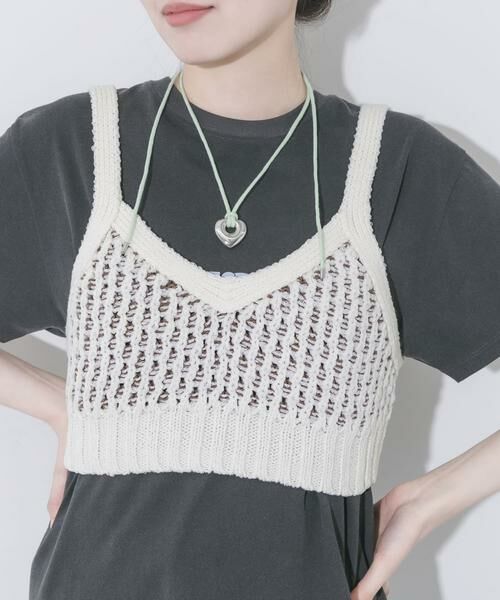 SMELLY / スメリー ネックレス・ペンダント・チョーカー | ステンレスハートトップカラーコードチョーカー | 詳細5