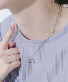 SMELLY / スメリー ネックレス・ペンダント・チョーカー | ステンレスラウンドトップ2セットネックレス