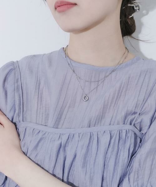 SMELLY / スメリー ネックレス・ペンダント・チョーカー | ステンレスラウンドトップ2セットネックレス | 詳細1