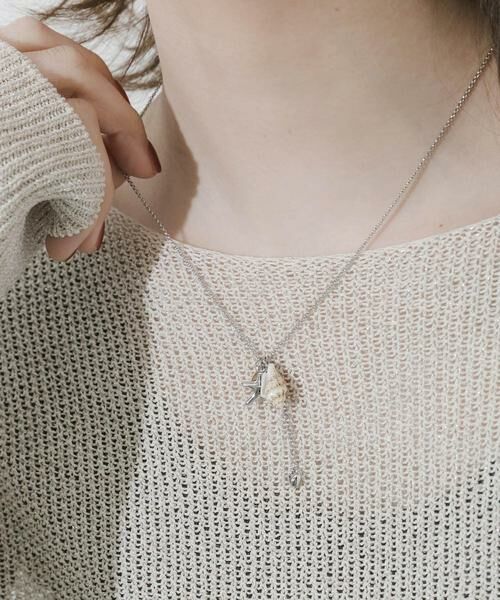 SMELLY / スメリー ネックレス・ペンダント・チョーカー | シェルモチーフチャームネックレス | 詳細3