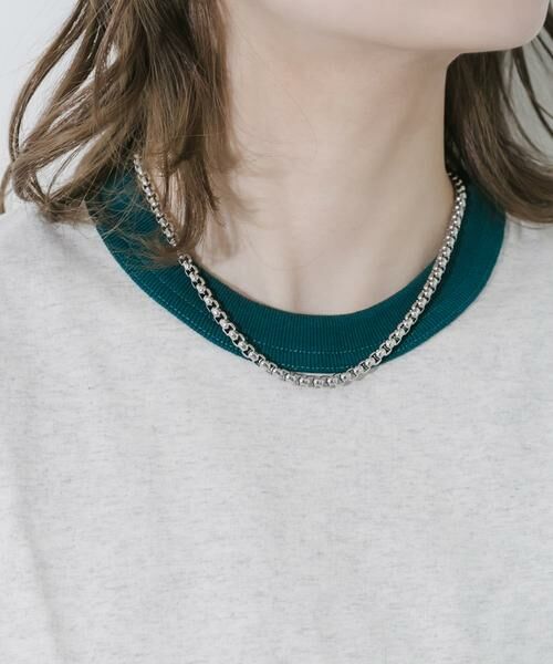 SMELLY / スメリー ネックレス・ペンダント・チョーカー | ステンレスラウンドベネチアンネックレス | 詳細4