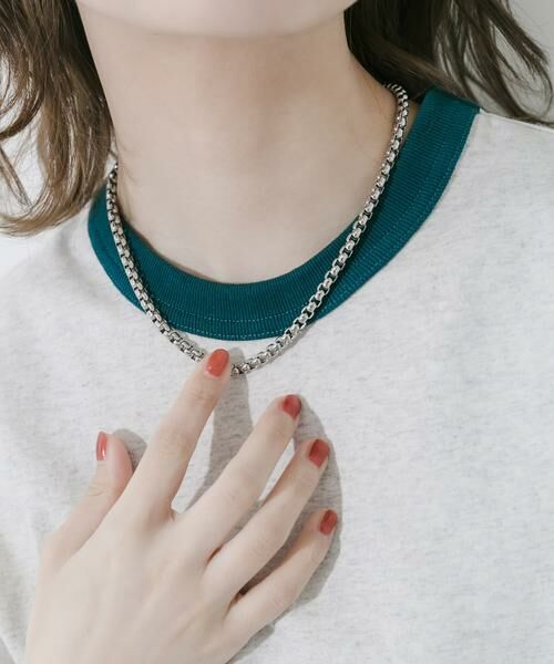 SMELLY / スメリー ネックレス・ペンダント・チョーカー | ステンレスラウンドベネチアンネックレス（シルバー）