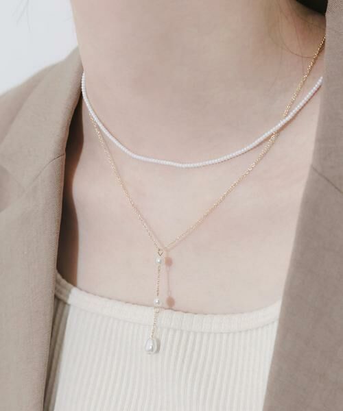 SMELLY / スメリー ネックレス・ペンダント・チョーカー | パールビーズ2セットネックレス | 詳細1