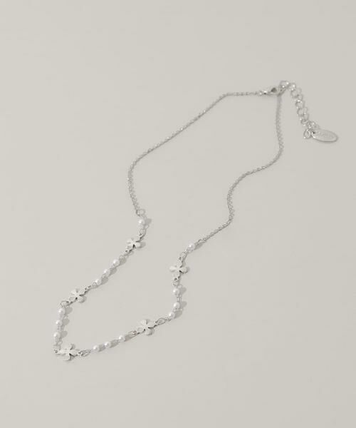 SMELLY / スメリー ネックレス・ペンダント・チョーカー | フラワーモチーフパールネックレス | 詳細1