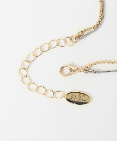 SMELLY / スメリー ネックレス・ペンダント・チョーカー | コンビチェーンノットレイヤードネックレス | 詳細9