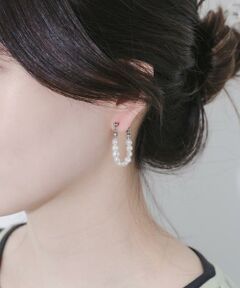 SMELLY / スメリー ピアス・イヤリング | ステンレスイビツパールピアス